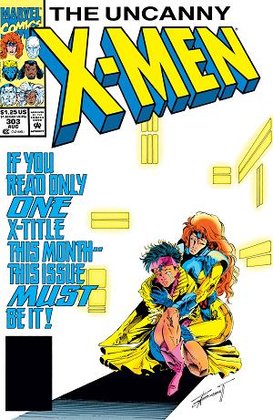 Uncanny X-Men #303  cover