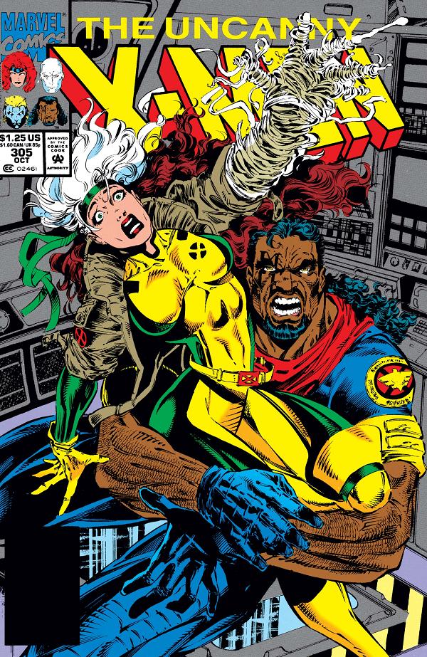 Uncanny X-Men #305  cover