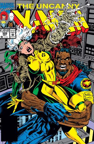 Uncanny X-Men #305  cover