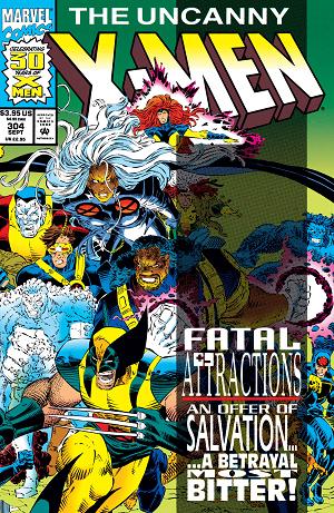 Uncanny X-Men #304  cover