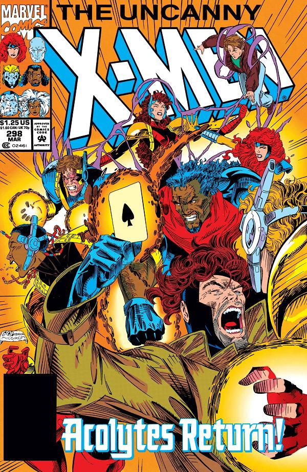 Uncanny X-Men #298  cover