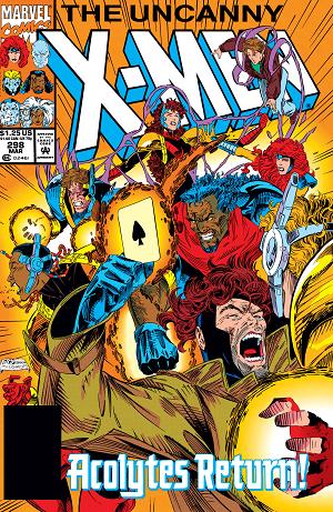 Uncanny X-Men #298  cover