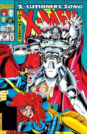 Uncanny X-Men #296  cover