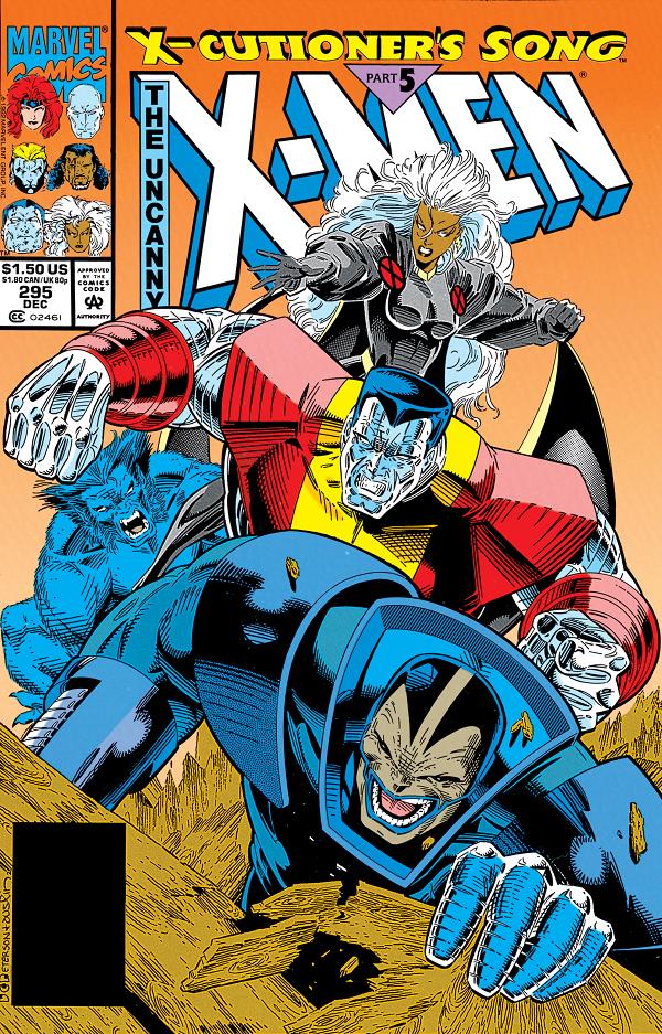 Uncanny X-Men #295  cover