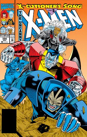 Uncanny X-Men #295  cover
