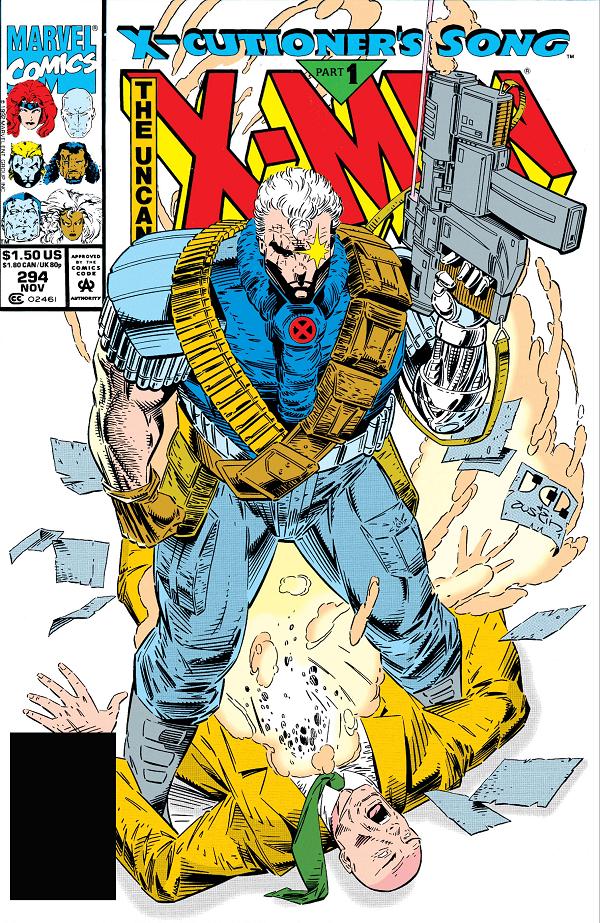 Uncanny X-Men #294  cover