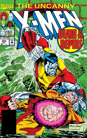 Uncanny X-Men #293 cover