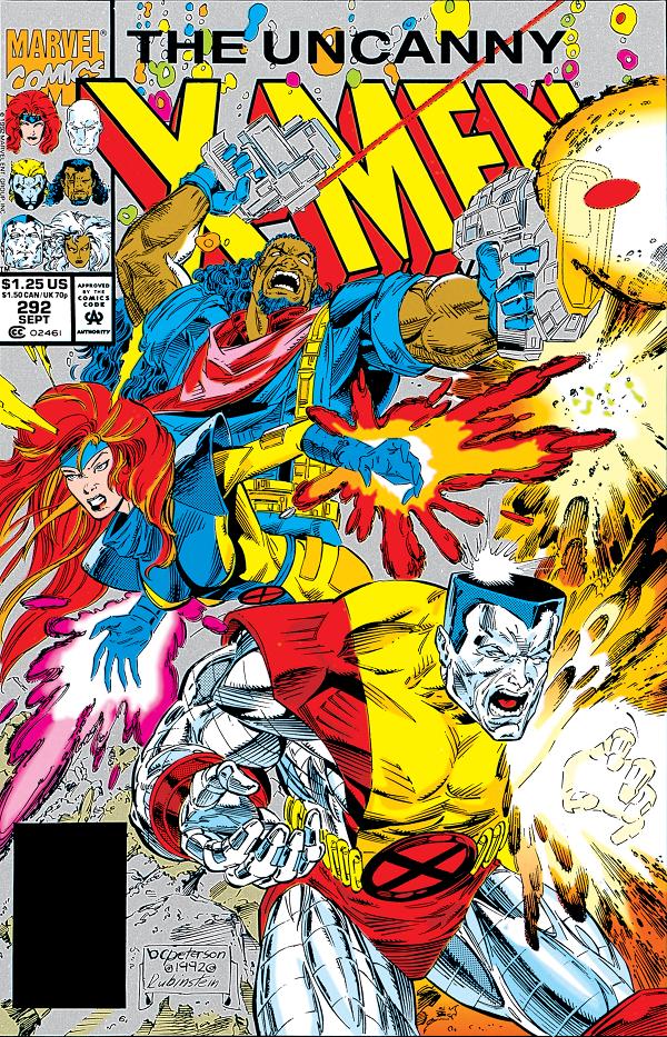 Uncanny X-Men #292  cover