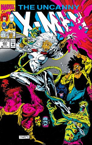 Uncanny X-Men #291  cover