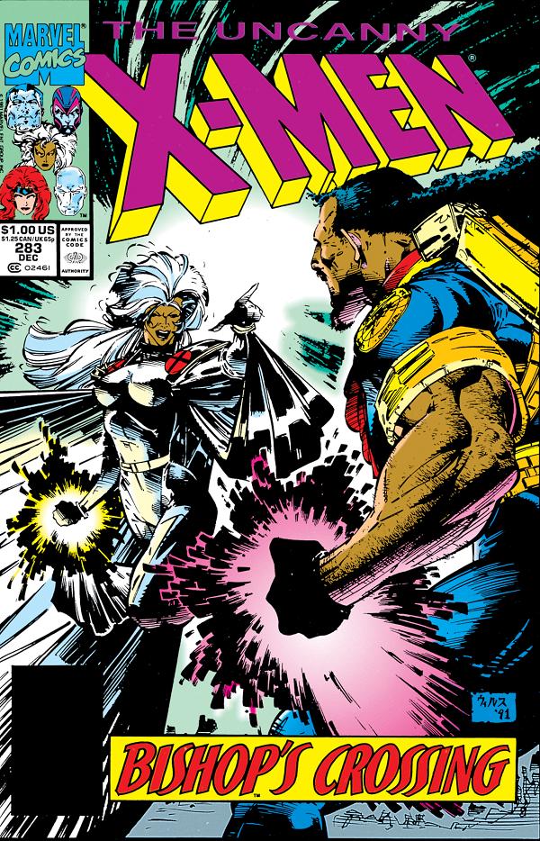 Uncanny X-Men #283  cover