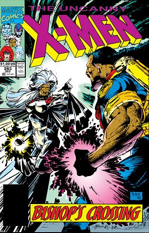 Uncanny X-Men #283  cover