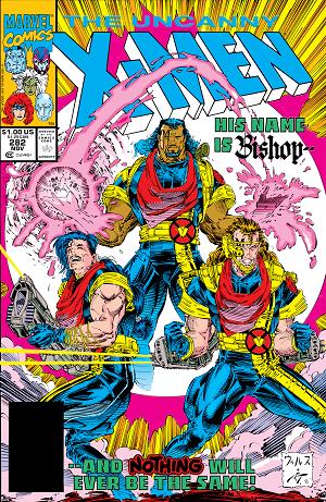 Uncanny X-Men #282  cover