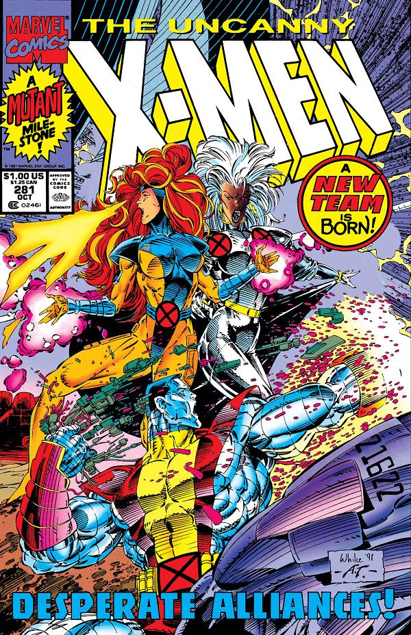 Uncanny X-Men #281  cover