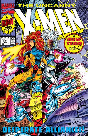 Uncanny X-Men #281  cover