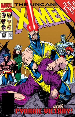 Uncanny X-Men #280 cover