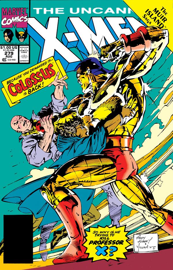 Uncanny X-Men #279  cover