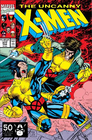 Uncanny X-Men #277  cover