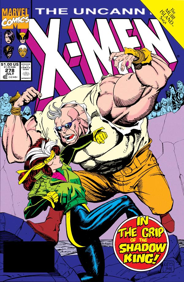 Uncanny X-Men #278 cover