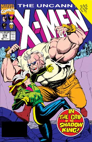 Uncanny X-Men #278  cover