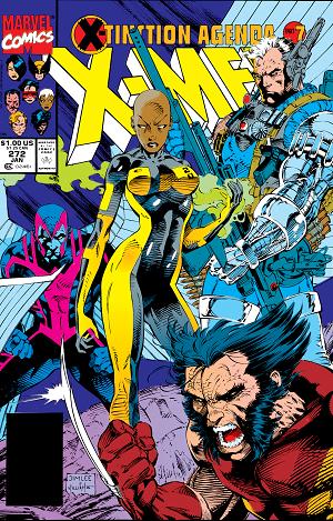 Uncanny X-Men #272  cover