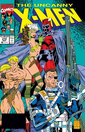 Uncanny X-Men #274  cover