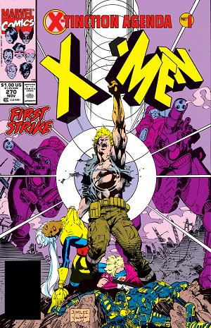 Uncanny X-Men #270  cover