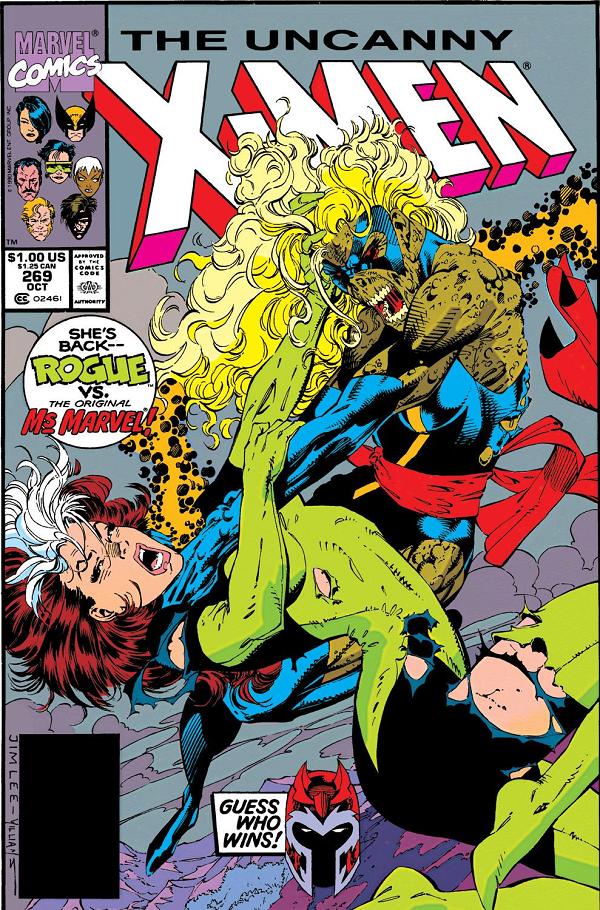 Uncanny X-Men #269  cover