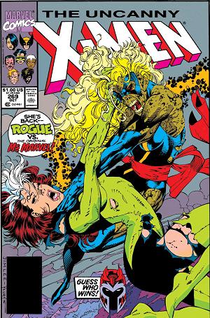 Uncanny X-Men #269  cover