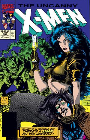 Uncanny X-Men #267  cover