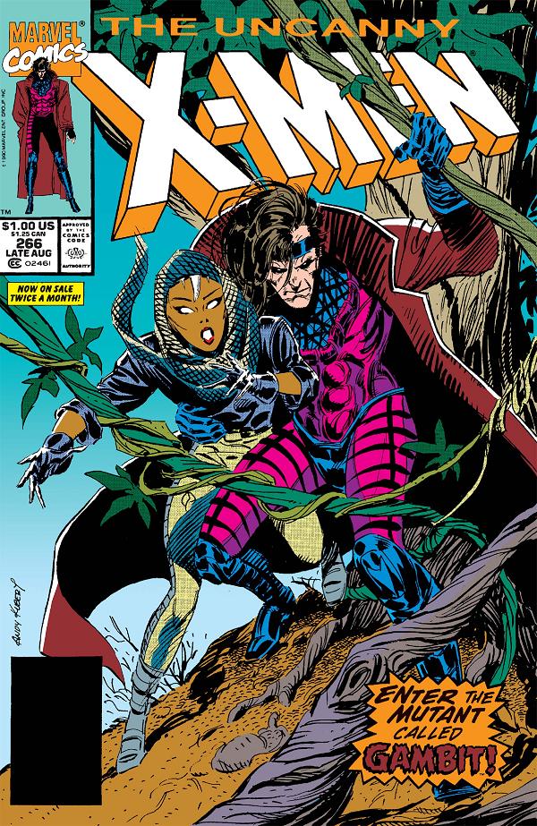 Uncanny X-Men #266  cover
