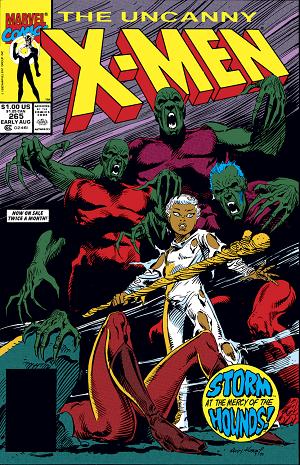 Uncanny X-Men #265 cover