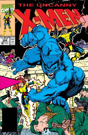Uncanny X-Men #264 cover