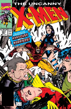 Uncanny X-Men #261  cover