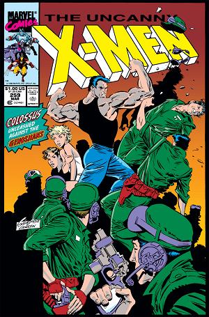 Uncanny X-Men #259  cover