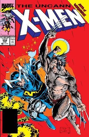 Uncanny X-Men #258  cover