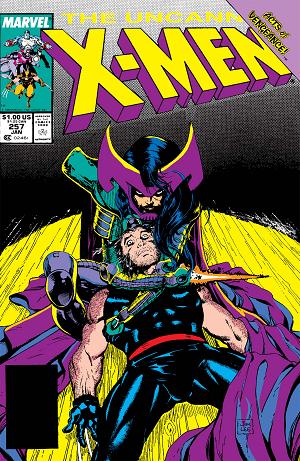 Uncanny X-Men #257  cover