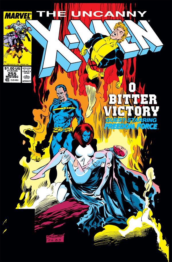 Uncanny X-Men #255  cover
