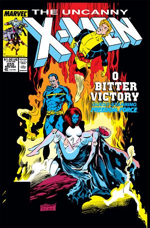 Uncanny X-Men #255  cover