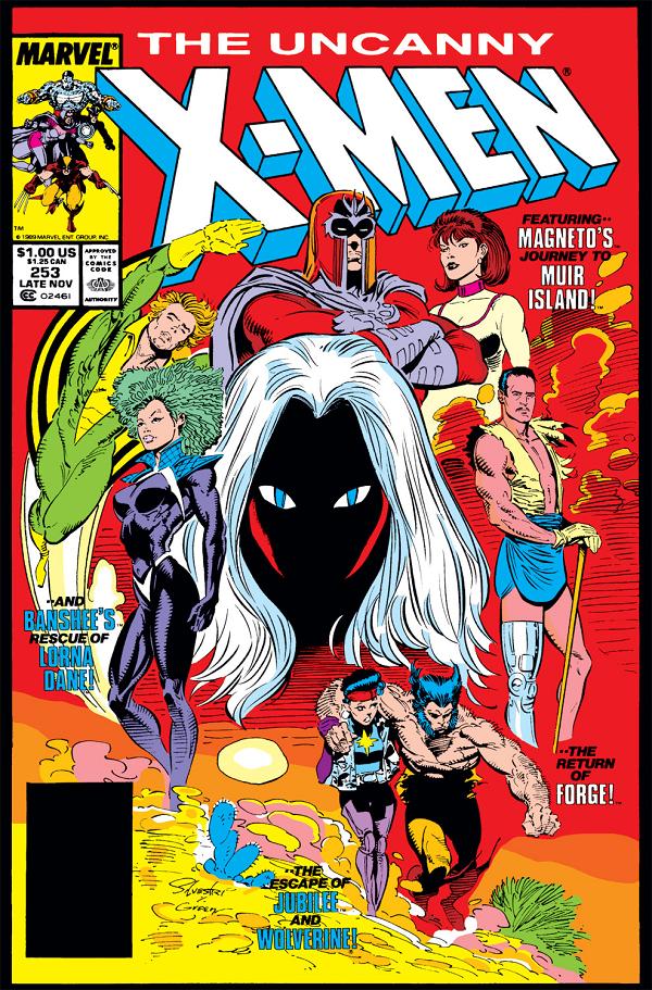 Uncanny X-Men #253  cover