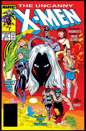 Uncanny X-Men #253  cover