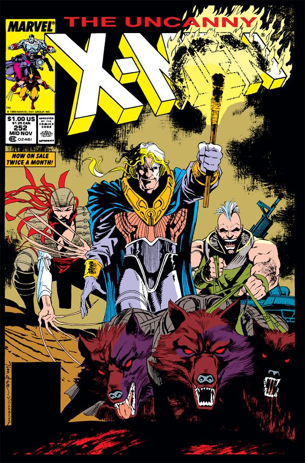 Uncanny X-Men #252  cover