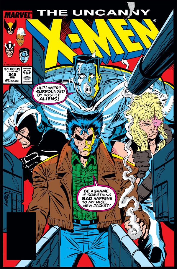 Uncanny X-Men #245  cover