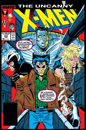 Uncanny X-Men #245  cover