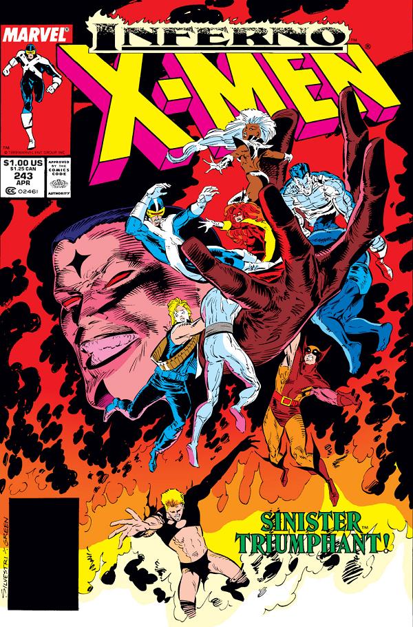 Uncanny X-Men #243  cover