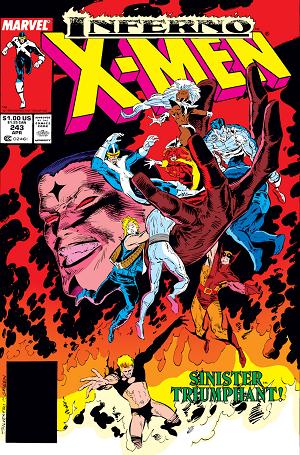 Uncanny X-Men #243  cover