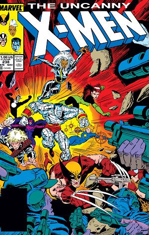 Uncanny X-Men #238  cover