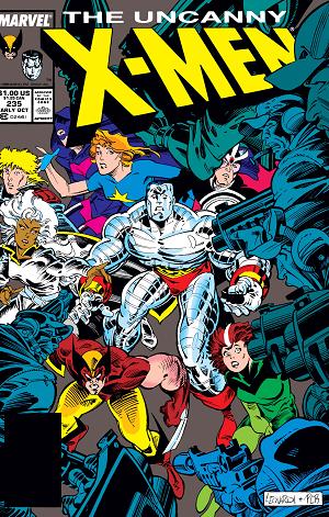 Uncanny X-Men #235  cover