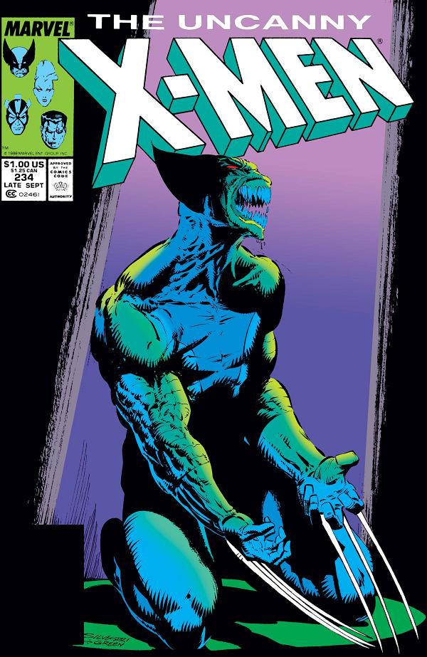 Uncanny X-Men #234  cover