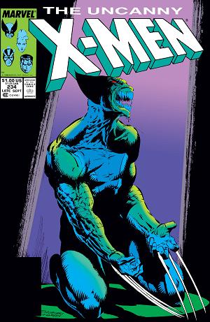 Uncanny X-Men #234  cover