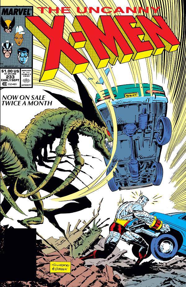 Uncanny X-Men #233  cover